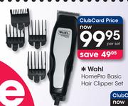 Wahl Homepro Basic Hair Clipper Set-Per Set