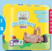 Clicks Made 4 Baby Dry Protect Disposable Nappies Value Pack-Per Pack