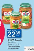 Hipp Organic Baby Food Stage 1, 2 Or 3-Each