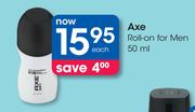Axe Roll On For Men-50ml Each