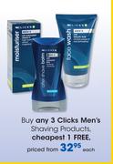Clicks Men's Shaving Products-Each