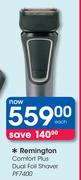 Remington Comfort Plus Dual Foil Shaver PF7400-Each