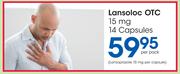 Lansoloc OTC 15 mg 14 Capsules-Per Pack