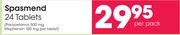 Spasmend 24 Tablets-Per Pack