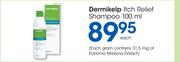 Dermikelp Itch Relief Shampoo-100ml Each