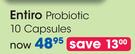 Entiro Probiotic 10 Capsules-Per Pack