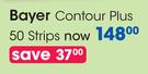 Bayer Contour Plus 505 Strips-Per Pack