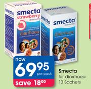 Smecta For Diarrhoea 10 Sachets-Per Pack