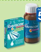 Gaviscon Aniseed Or Peppermint Liquid-150ml Each