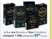 Skyn Condoms-Per Pack