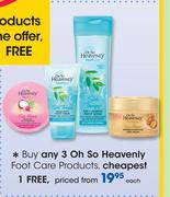 Oh So Heavenly Foot Care Products-Each