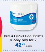 Clicks Heel Balms-Each