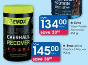 Evox Alpha Over Haul Recover-908g Each