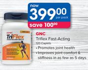 GNC Triflex Fast Acting 120 Caplets-Per Pack