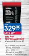 GNC Pro Performance Wheybolic Extreme 60 1 lb-Each