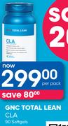 GNC Total Lean Cla 90 Softgels-Per Pack