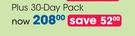 Preg Omega Plus 30 Day Pack-Per Pack