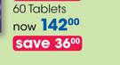 Caltrate 600 + D 60 Tablets-Per Pack