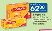 Cal-C-Vita Vitamin C Combo Effervescent Products-Per Pack