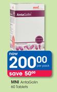 MNI Anta Golin 60 Tablets-Per Pack