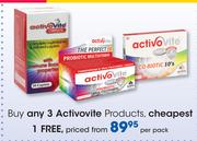 Activovite Products-Per Pack