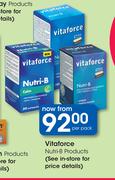 Vita Force Nutri-B Products-Per Pack