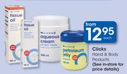 Clicks Hand & Body Products-Each