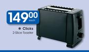 Clicks 2 Slice Toaster