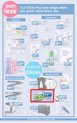 Clicks : You Pay Less (22 Nov - 13 Dec 2017), page 33