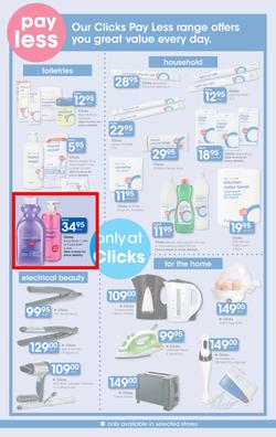 Clicks : You Pay Less (22 Nov - 13 Dec 2017), page 33