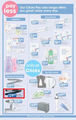 Clicks : You Pay Less (22 Nov - 13 Dec 2017), page 33