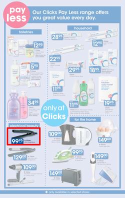 Clicks : You Pay Less (22 Nov - 13 Dec 2017), page 33