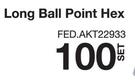 Tomihawk Long Ball Point Hex-Per Set