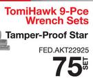 Tomihawk 9 Pcs Wrench Sets-Per Set