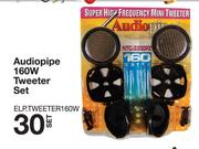 Audiopipe 160W Tweeter Set-Per Set