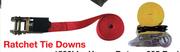 Ratchet Tie Downs 1500 Lbs Heavy Duty-Each