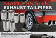 Stainless Steel Exhaust Tail Pipes Single-Each