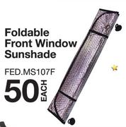 Foldable Front Window Sunshade