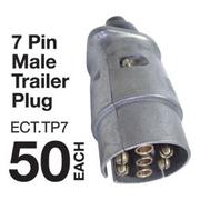 7 Pin Male Trailer Plug