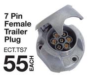 7 Pin Female Trailer Plug