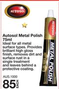 Autosol Metal Polish AUS.1000-75ml Each