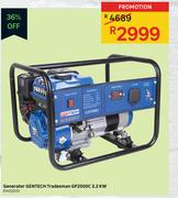 Gentech Tradesman Generator GP2500C 2.2KW