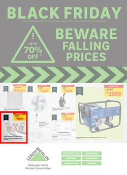 Leroy Merlin : Black Friday (25 November - 28 November 2021), page 1