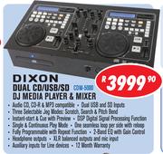 Dixon Dual CD/USB/SD DJ Media Player & Mixer CDM-5000