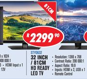 Dixon 32" HD Ready LED TV STY0632