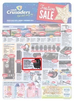 Cash Crusaders : Festive Sale (12 Nov - 4 Dec 2016), page 1