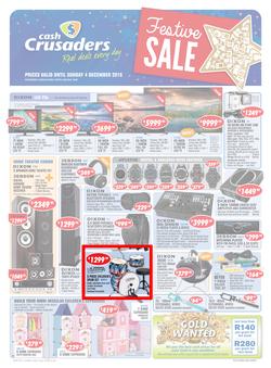 Cash Crusaders : Festive Sale (12 Nov - 4 Dec 2016), page 1