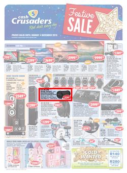 Cash Crusaders : Festive Sale (12 Nov - 4 Dec 2016), page 1