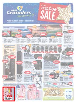 Cash Crusaders : Festive Sale (12 Nov - 4 Dec 2016), page 1