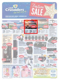 Cash Crusaders : Festive Sale (12 Nov - 4 Dec 2016), page 1